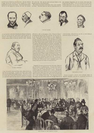 Een bezoek aan Monte Carlo door Charles Paul Renouard